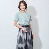 ラメ入りロゴプリント半袖Tシャツ | NICOLE | 詳細画像8