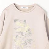 【WALDO】箔入りプリントプルオーバー | NICOLE | 詳細画像3 