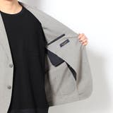 リネンライクポリエステルテーラードジャケット | NICOLE | 詳細画像11 