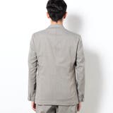 リネンライクポリエステルテーラードジャケット | NICOLE | 詳細画像3 