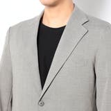 リネンライクポリエステルテーラードジャケット | NICOLE | 詳細画像5 