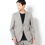 19ライトグレー | リネンライクポリエステルテーラードジャケット | NICOLE