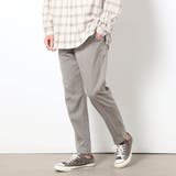 リネンライクポリエステルテーパードパンツ | NICOLE | 詳細画像1 