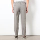 リネンライクポリエステルテーパードパンツ | NICOLE | 詳細画像3 