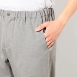 リネンライクポリエステルテーパードパンツ | NICOLE | 詳細画像6 