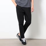 49ブラック | ドライアクティブ テックテーパードパンツ | NICOLE