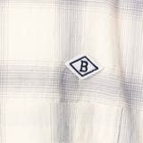 BROOKLYN OVERALL テクスチャーチェック バンドカラーシャツ | NICOLE | 詳細画像11 