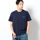 67ネイビー | BROOKLYN OVERALL オーガニックコットン クルーネックTシャツ | NICOLE