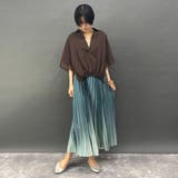 着心地抜群!大人グラデーションプリーツスカート | NICOLE | 詳細画像5