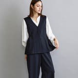 【セットアップアイテム】 ジレ×タックパンツ | NICOLE | 詳細画像11 