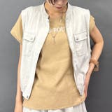 【セットアップ対応】ミリタリー風ジレ | NICOLE | 詳細画像9