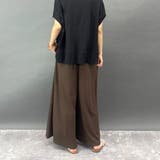 【セットアップ対応】ランダムテレコワイドパンツ | NICOLE | 詳細画像5