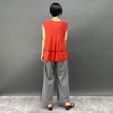 接触冷感 大人かわいいティアードフレンチトップス | NICOLE | 詳細画像4 