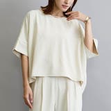 28オフホワイト | 【セットアップ対応】半袖プルオーバー | NICOLE