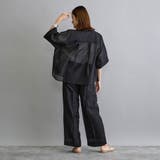 【セットアップ対応】半袖シアーシャツ | NICOLE | 詳細画像11