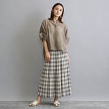 【セットアップ対応】半袖シアーシャツ | NICOLE | 詳細画像3