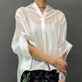 【セットアップ対応】半袖シアーシャツ | NICOLE | 詳細画像8