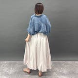 シアーデニムオーバー半袖シャツ | NICOLE | 詳細画像18