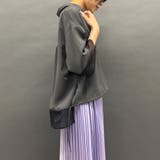 シアーミックススキッパーシャツ | NICOLE | 詳細画像11