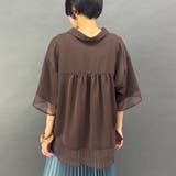 シアーミックススキッパーシャツ | NICOLE | 詳細画像5