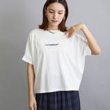 エンボスデザインTシャツ | NICOLE | 詳細画像12 