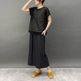 透け感のあるシアートップス×タンクセット | NICOLE | 詳細画像15 
