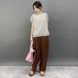 透け感のあるシアートップス×タンクセット | NICOLE | 詳細画像2 