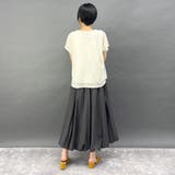 透け感のあるシアートップス×タンクセット | NICOLE | 詳細画像7 