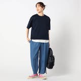 【BROOKLYN OVERALL 】カーゴポケット付きバレルレッグパンツ | NICOLE | 詳細画像2 
