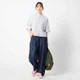 【BROOKLYN OVERALL 】カーゴポケット付きバレルレッグパンツ | NICOLE | 詳細画像4 