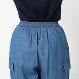 【BROOKLYN OVERALL 】カーゴポケット付きバレルレッグパンツ | NICOLE | 詳細画像9 