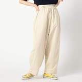 18ベージュ | 【BROOKLYN OVERALL】ウエストドローコードコクーンパンツ | NICOLE