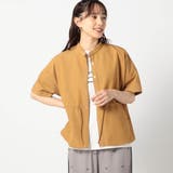 ノーカラーウエストコードシャツ | NICOLE | 詳細画像1 