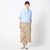 ノーカラーストライプシャツ | NICOLE | 詳細画像4 