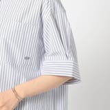 ノーカラーストライプシャツ | NICOLE | 詳細画像9 