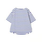 日本製デラヴェ天竺 半袖Ｔシャツ ボーダー/シーズンカラー | NICOLE | 詳細画像6 