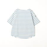 日本製デラヴェ天竺 半袖Ｔシャツ ボーダー/シーズンカラー | NICOLE | 詳細画像7 