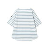 日本製デラヴェ天竺 半袖Ｔシャツ ボーダー/シーズンカラー | NICOLE | 詳細画像8 