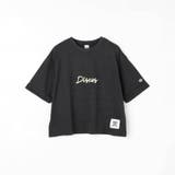 49ブラック | 【DISCUS 別注】袖ロールアップバックプリントTシャツ | NICOLE