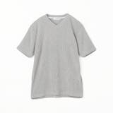 メランジジャカードニット VネックTシャツ | NICOLE | 詳細画像13