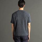 メランジジャカードニット VネックTシャツ | NICOLE | 詳細画像5