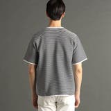 ラギッドワッフル リラックスフィットクルーネックTシャツ | NICOLE | 詳細画像4