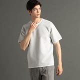 19ライトグレー | ラギッドワッフル リラックスフィットクルーネックTシャツ | NICOLE