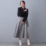 スリットプリーツフレアスカート | NICOLE | 詳細画像6