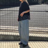 【ZELDA】裾レースアシメTシャツ | NICOLE | 詳細画像6 