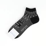49ブラック | シェブロン×ロゴ ショートソックス(日本製) | NICOLE