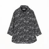 【RIELABO】アラカルトワッシャープリント7分袖シャツ | NICOLE | 詳細画像9 