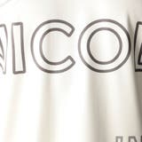 総柄ロゴプリントTシャツ | NICOLE | 詳細画像12 
