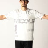 総柄ロゴプリントTシャツ | NICOLE | 詳細画像7 