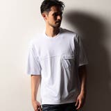 09ホワイト | 【RIELABO】シルク混ストレッチスムースTシャツ | NICOLE